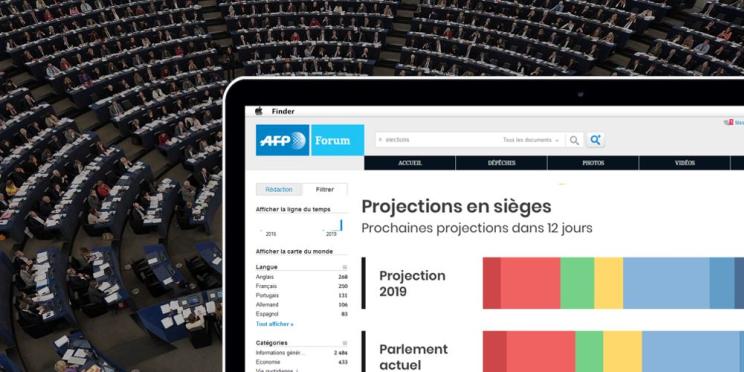 Elections européennes en direct : découvrez l’offre infographies interactives de l’AFP